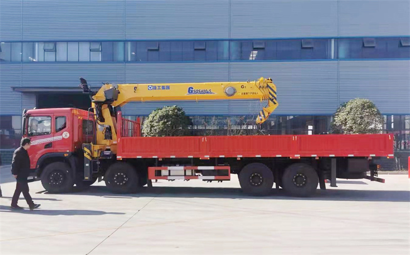 東風(fēng)華神DV5 前四后八徐工16噸隨車(chē)吊